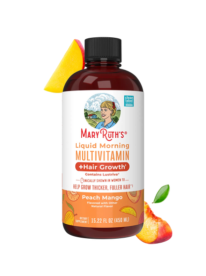 Liquid Morning Multivitamin + Hair Growth(15oz)