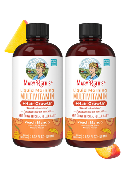 Liquid Morning Multivitamin + Hair Growth(15oz)